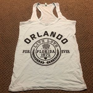Orlando racerback tank top